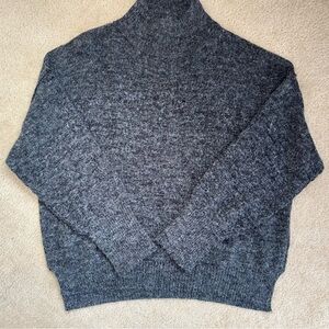 La Miel Oversized Mock Neck Sweater